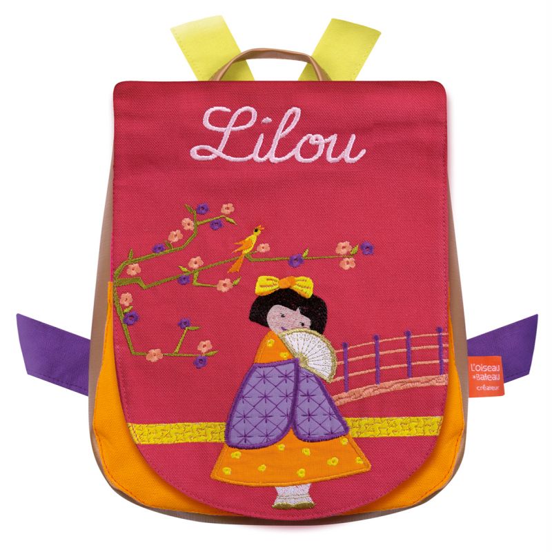 Sac à dos Tonkinoise (personnalisable) L'oiseau bateau