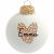 Variation Rose, blanc du produit Boule de Noël Coeur léopard (personnalisable) de la marque Baubels