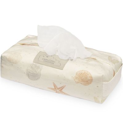 Pochette lingettes coquillage Seabed Cam Cam Copenhagen Bb Beige