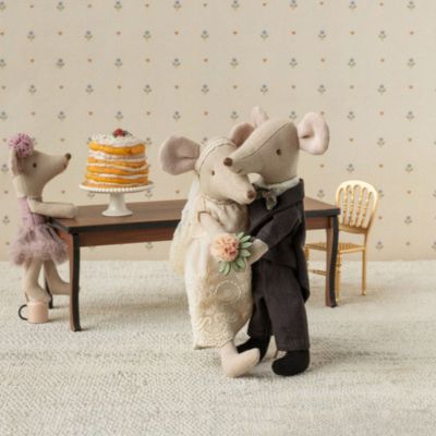 Couple de mariés dans son joli coffret Maman et Papa
