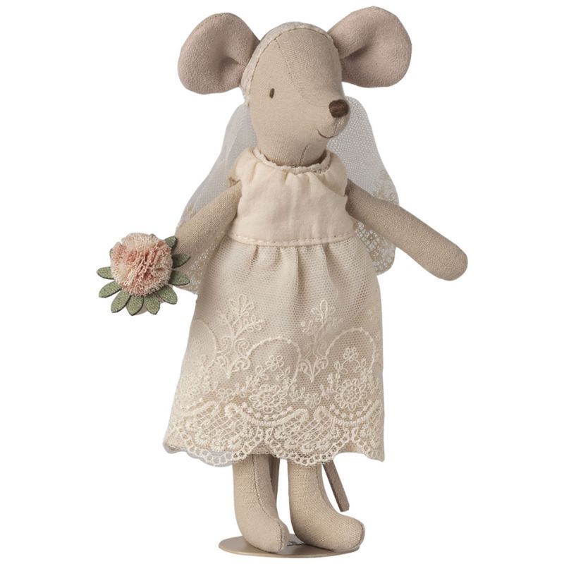 Couple de mariés dans son joli coffret Maman et Papa Maileg Produit 3
