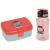 Variation Rouge du produit Lunch Set boìte à goûter et gourde Tiny Drivers Pompier (0,46 L) de la marque Lässig 