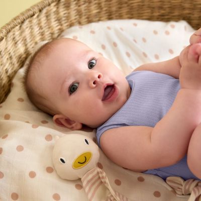 Lange doux Tiny Team mushroom (120x120 cm)