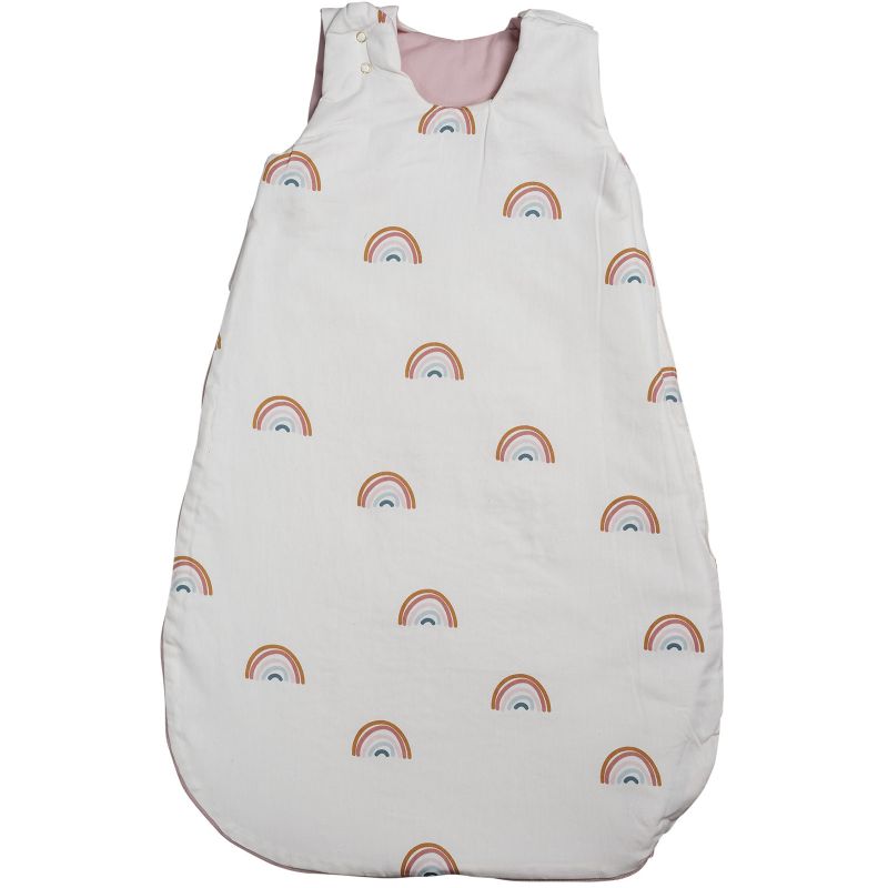 Gigoteuse mi-saison Arc-en-ciel mauve TOG 2 (110 cm) Fabelab