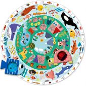 Puzzle rond XXL Animaux (25 pièces)