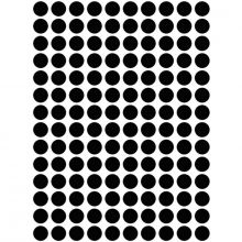 Stickers muraux ronds noirs  par Lilipinso