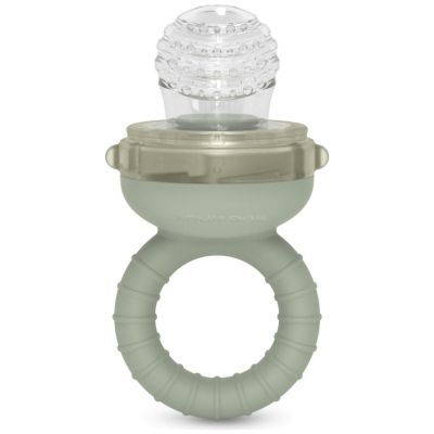 Sucette grignoteuse anti étouffement verte