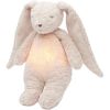 Peluche veilleuse lapin nature bio avec sons & lumières rose  par Moonie