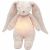 Variation Rose du produit Peluche veilleuse lapin nature bio avec sons & lumières rose de la marque Moonie