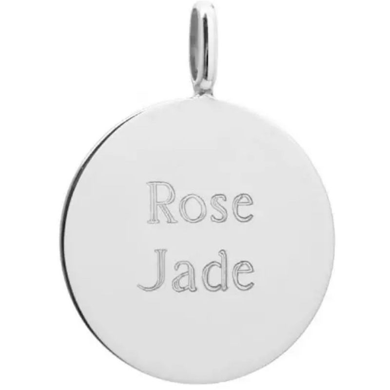 Pendentif Arbre de vie personnalisable (argent) Petits trésors Produit 3