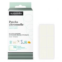 Lot de 36 patchs à la citronnelle anti-moustique - Suavinex