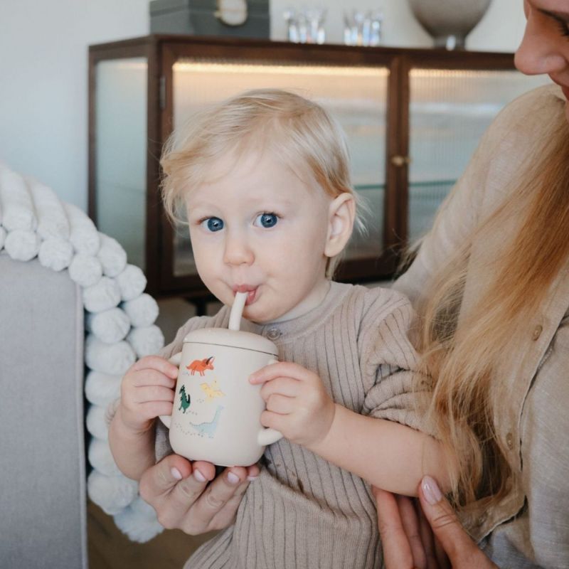 Tasse à paille Dino Mushie Ambiance 2