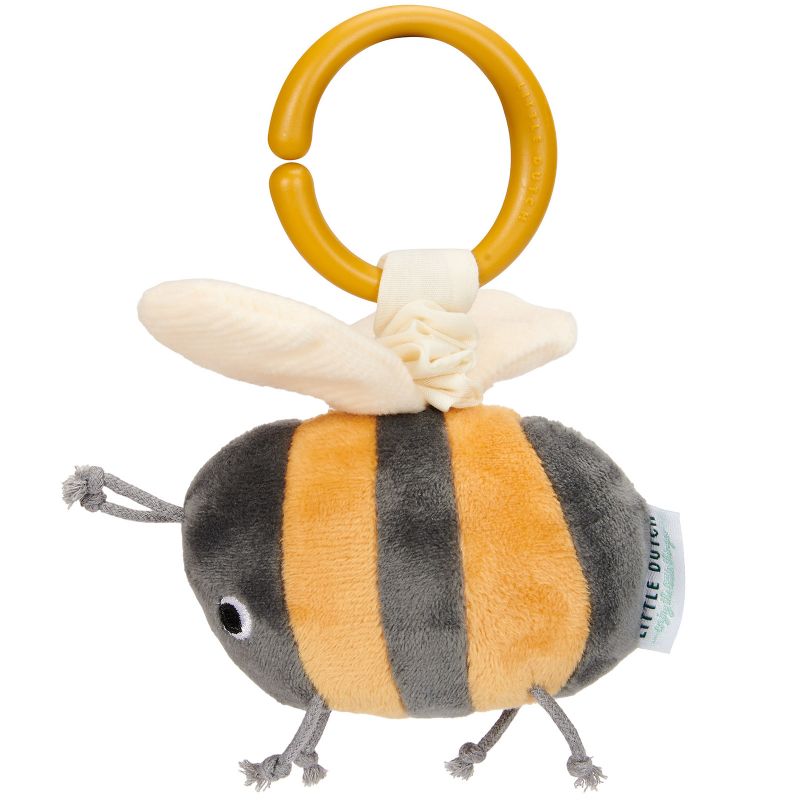 Peluche vibrante à suspendre abeille (14 cm) Little Dutch