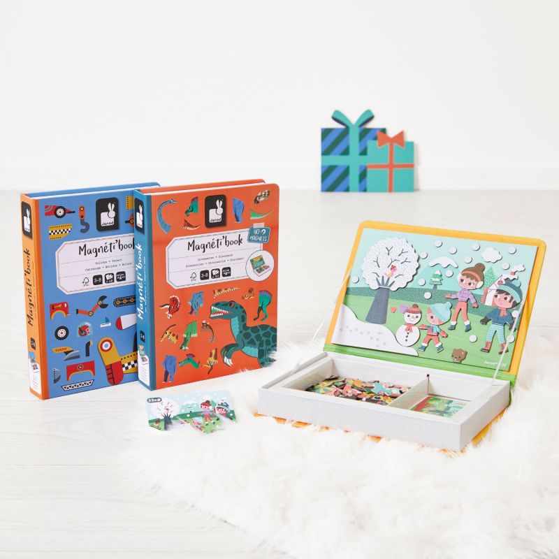 Jeu magnétique Magneti'Book Bolides Janod Ambiance 8