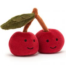 Peluche Fabulous Fruit Cerises (10 cm)  par Jellycat