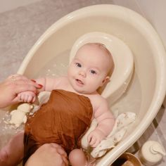 Lot de 5 gants de toilette Rainbow Blue