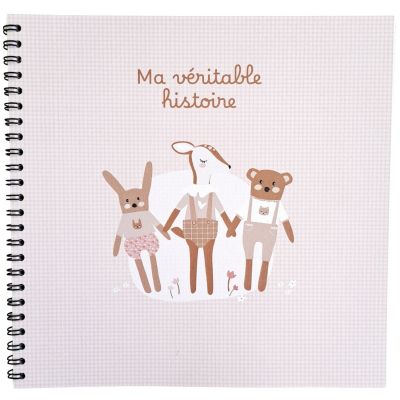 Album de naissance Mon histoire Charlie et Suzie