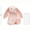 Peluche Bashful Lapin en fleurs Cerise (31 cm) Jellycat Produit 5