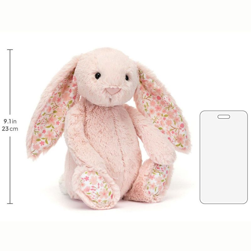 Peluche Bashful Lapin en fleurs Cerise (31 cm) Jellycat Produit 5