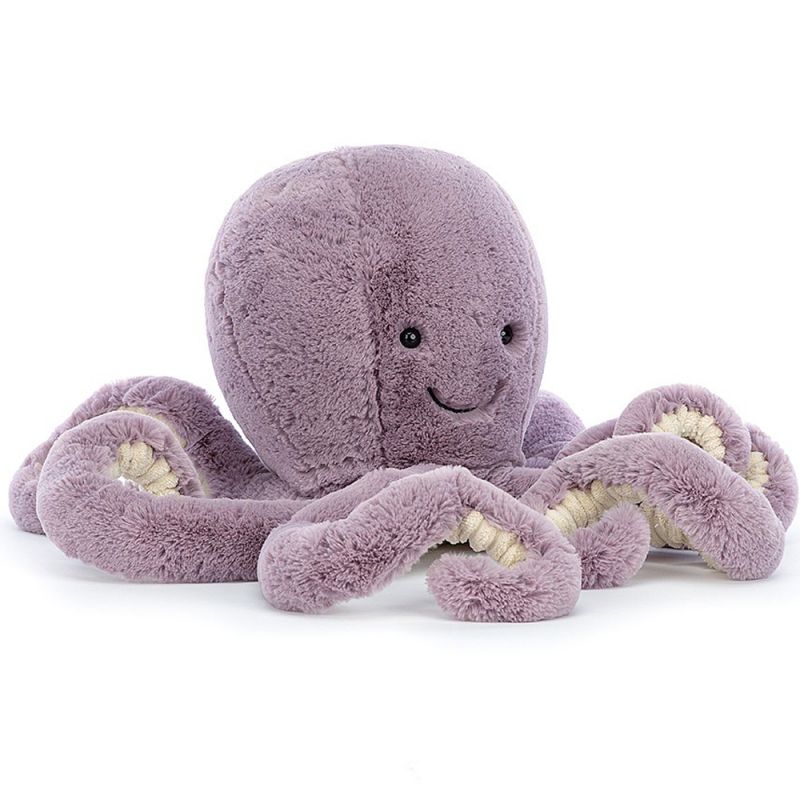 Peluche Ocean Crew Maya la pieuvre violette (49 cm) Jellycat Produit 1 grande taille