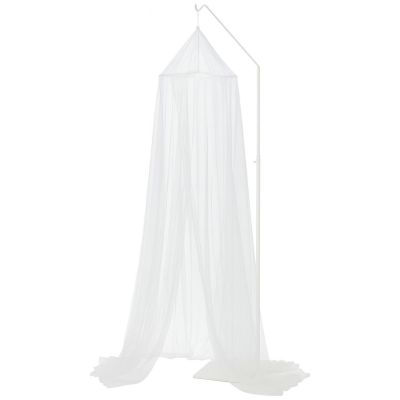 Support pour moustiquaire blanc