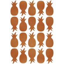 Stickers ananas cuivre (29,7 x 42 cm)  par Lilipinso