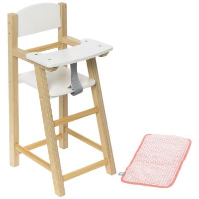 Chaise haute pour poupée