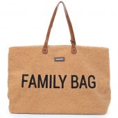 Sac à anses Family bag Teddy beige