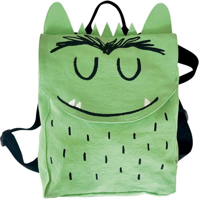 Sac à dos enfant Monstre content vert The Colour Monster & Co