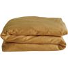 Housse de couette satin de coton bio Ambre (100 x 140 cm) - Kadolis