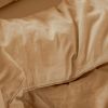 Housse de couette satin de coton bio Ambre (100 x 140 cm)  par Kadolis