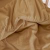 Housse de couette satin de coton bio Ambre (100 x 140 cm)  par Kadolis