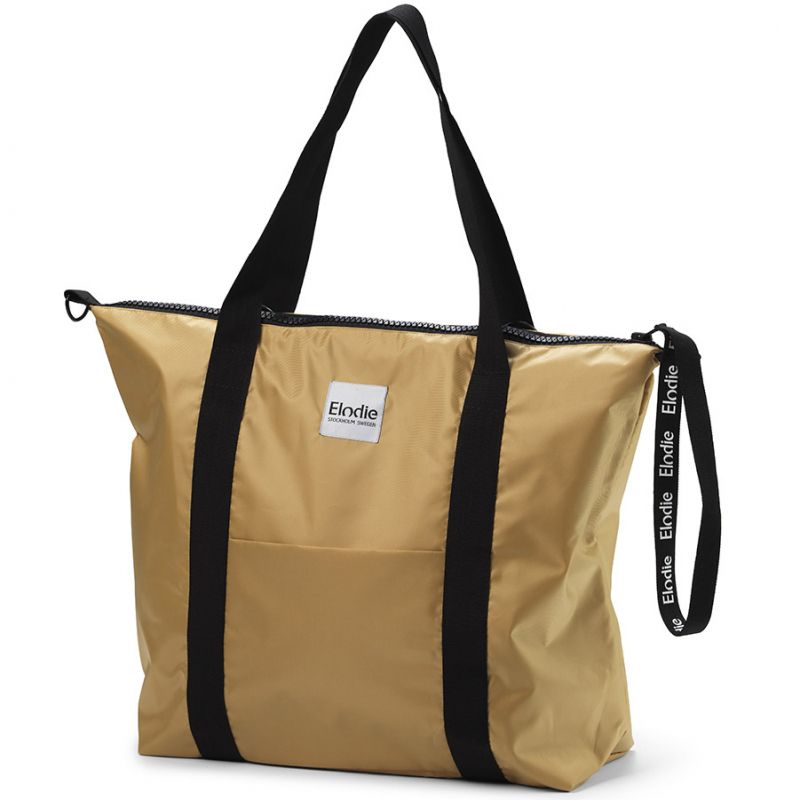Sac à langer à anses souple jaune Gold Elodie Details
