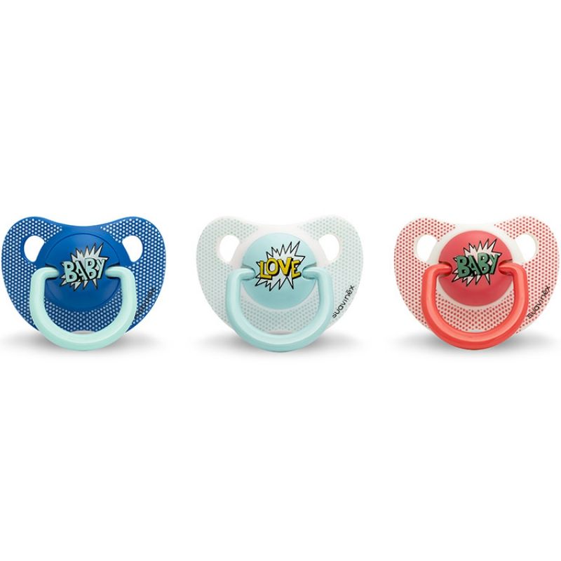 Sucette physiologique Arty baby coloris aléatoire (0-6 mois) Suavinex