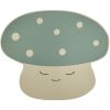 Set de table en silicone Mushroom Offwhite/Pale Green - OYOY Mini