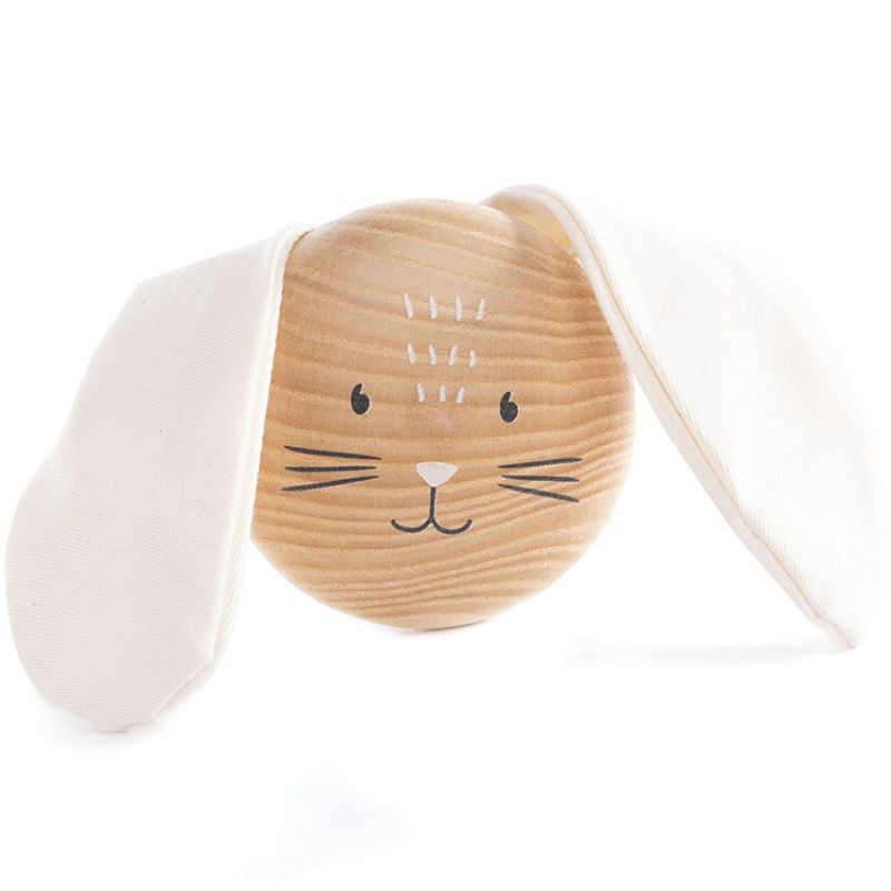 Patère en bois Bunny lapin Nobodinoz