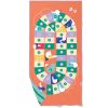 Serviette de plage 2 en 1 Jeu de l'oie (140 x 70 cm) Quut Produit 1