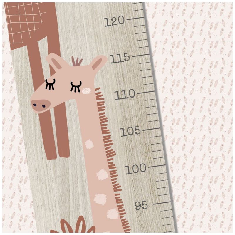 Toise en bois XXL Sofia Girafe personnalisable Charlie et Suzie Ambiance 4