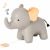 Variation Gris du produit Vincent l'Eléphant Les Animaux Musicaux de la marque Little Big Friends