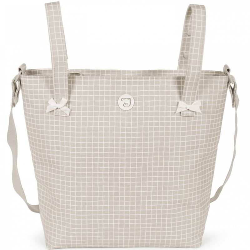 Sac à poussette Miel beige (30 x 34 cm) Pasito a pasito