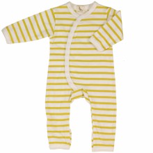 Combinaison pyjama Stripe jaune (12-18 mois : 85 cm)  par Pigeon