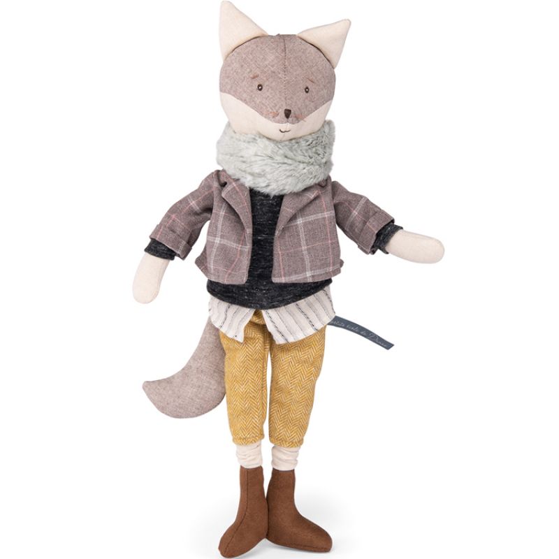 Poupée souple renard Justin La petite école de danse (40 cm) Moulin Roty