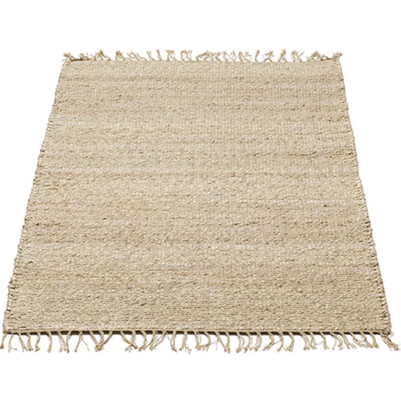 Tapis rectangulaire en jute nature (90 x 180 cm) Kids Depot