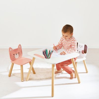 Table en bois classique (55 x 52 cm) Janod 