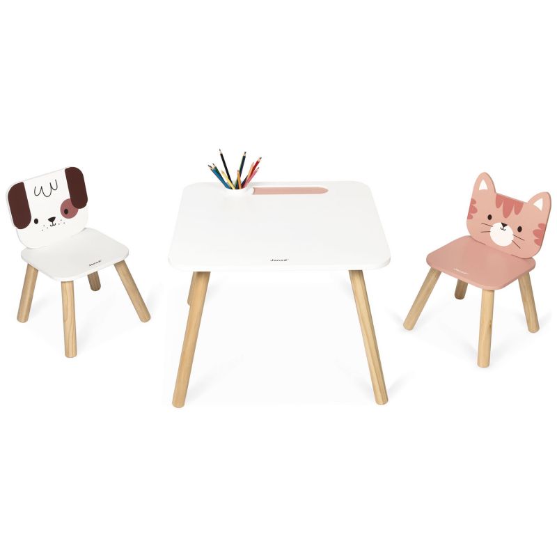 Table en bois classique (55 x 52 cm) Janod Produit 4