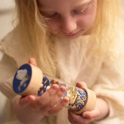 Valisette de jeu Mes premiers jouets sensoriels en bois