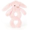 Hochet Bashful Lapin Rose (18 cm) Jellycat Produit 2