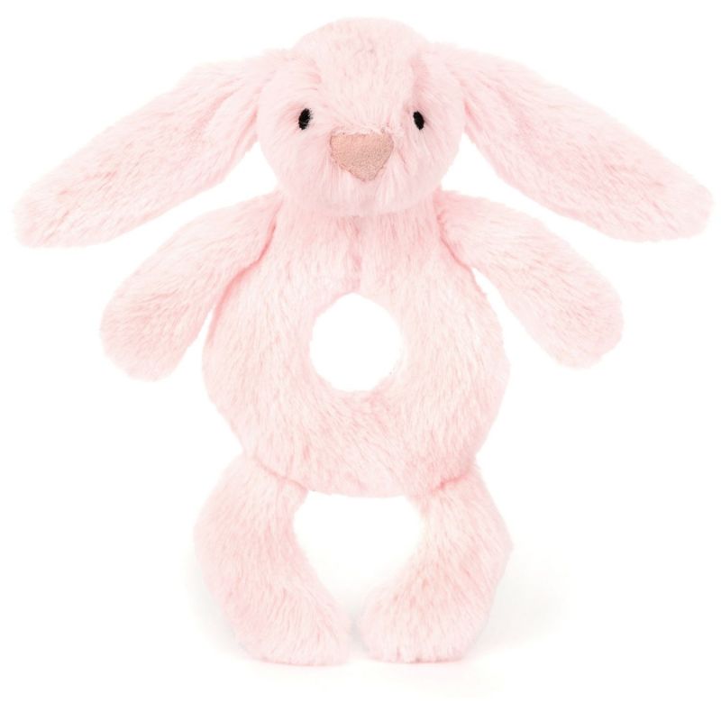 Hochet Bashful Lapin Rose (18 cm) Jellycat Produit 1