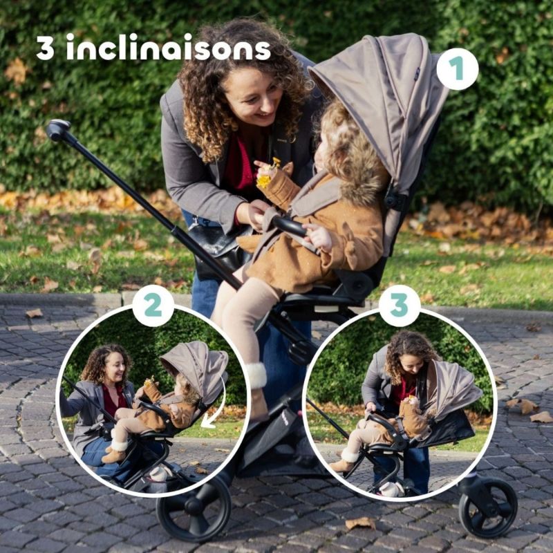 Poussette Baby cruiser 360° Micro by Beaba Pralin Béaba Ambiance 5