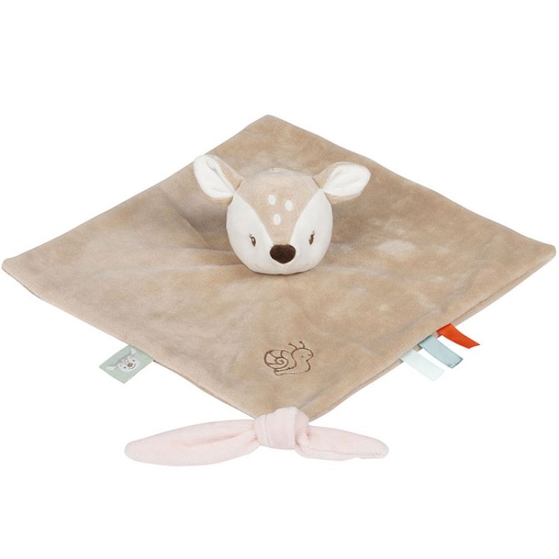 Doudou plat Fanny le faon Nattou